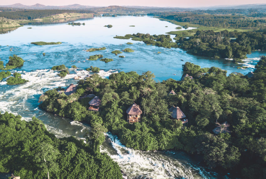 Source of the Nile at Jinja